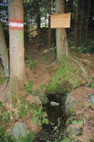 Die Quelle des Großen Kamp in der Ortschaft Hirschau