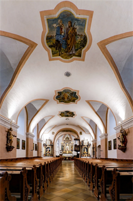 Pfarrkirche Liebenau - Hauptschiff