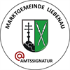 Bildmarke für die Amtssignatur der Marktgemeinde Liebenau (färbiges Wappen)