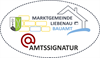 Bildmarke für die Amtssignatur Bauamt der Marktgemeinde Liebenau (mehrfärbig)