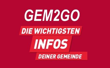 Logo Gem2Go - die wichtigsten Infos deiner Gemeinde