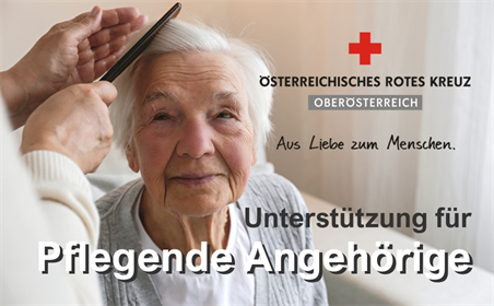 Sujet: Rotes Kreuz - Unterstützung für Pflegende Angehörige