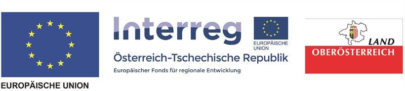 Logoleiste für das Interreg-Projekt ATCZ214
