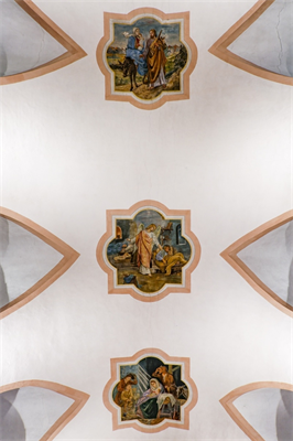 Deckenfresken in der Pfarrkirche Liebenau