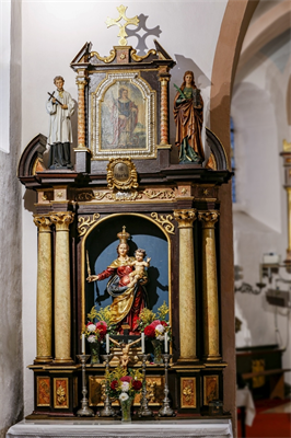 Marien-Altar in der Pfarrkirche Liebenau